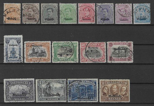Belgium malmedy 1920 cob - belgium,