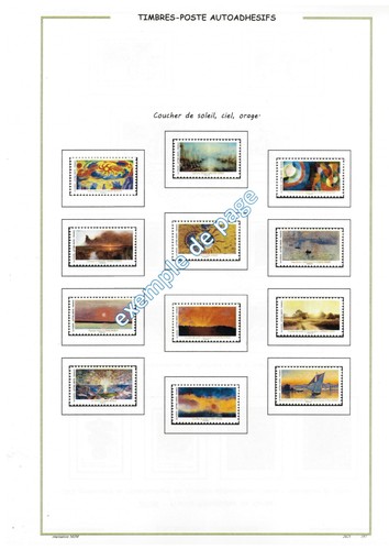 Album timbres imprimer - à,
