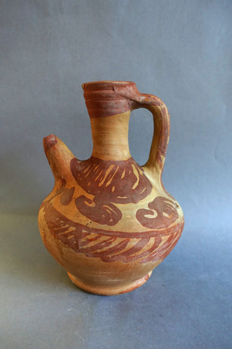 Pichet biberon ancien terre - ancien, en