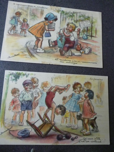 Cpa illutrateur germaine - 2,
