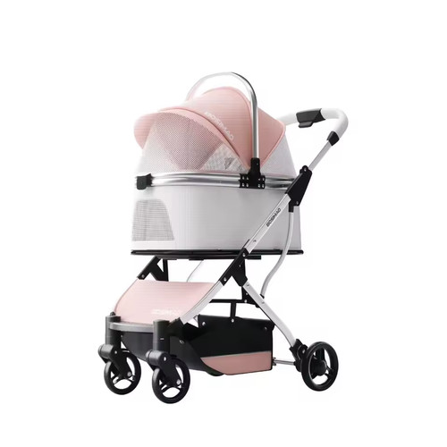 Luxury pet stroller detachable - pet,