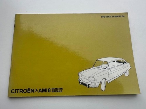 Notice emploi citroën ami - notice,