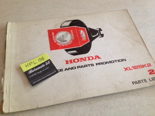 Honda xl125 125 125xl - xl125, xl