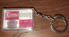 advertising keychain - beer KRONENBOURG Finet Cayeux Nîmes 