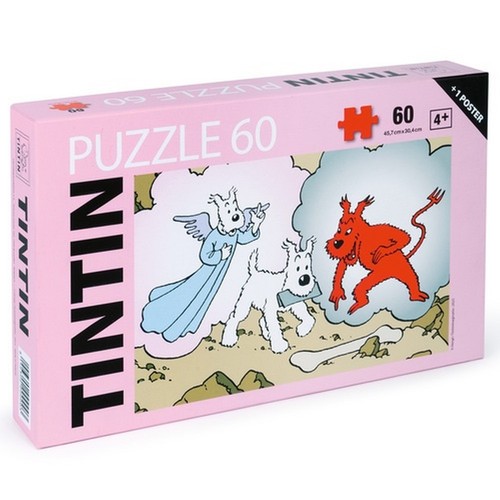 Puzzle pièces tintin - 60,