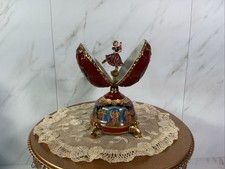 Clara The Nutcracker Ballet~Musical Porcelain Egg~Ardleigh Elliot~1st Issue 2004