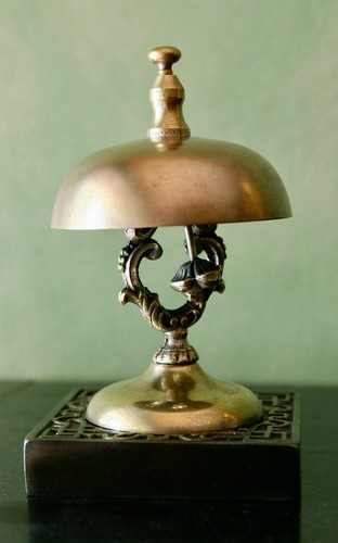 Sonnette desk bell - sonnette, gare