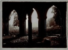 FRANCE 1903 EURE ABBEY OF FONTAINE GUERARD Interior view