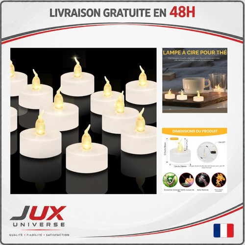Lot bougies led sans - 24,
