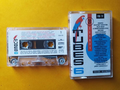 Cassette audio tape tubes 6 - tubes,