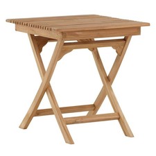 Table de Jardin en Teck "Ghana" 75cm Naturel