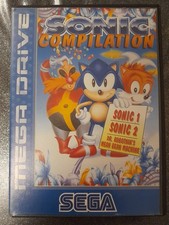 boite vide sonic compilation sega megadrive PAL EUR 🇪🇺 ORIGINAL