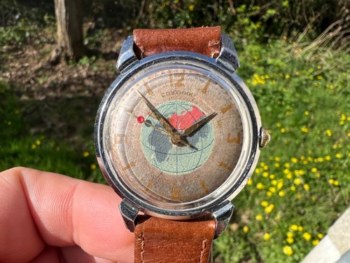 Ussr sputnik vintage watch - sputnik,