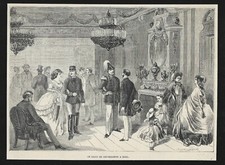 1861 -- LE SALON DE CONVERSATION A BADE. 3U478