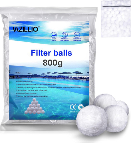 800g boules filtre de - boules,