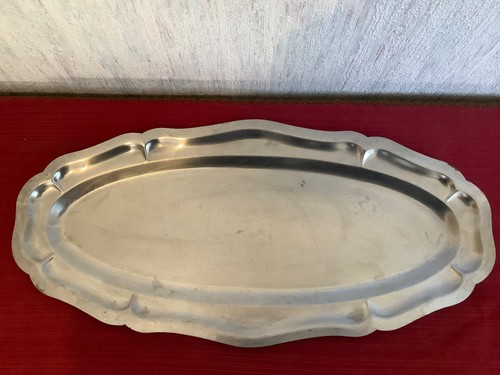 Ancien grand plat service - grand,