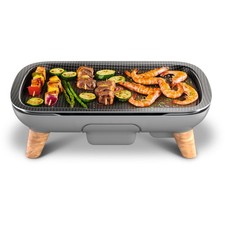 Plancha électrique TEFAL CB658P01 gris à poser, 46x30 cm