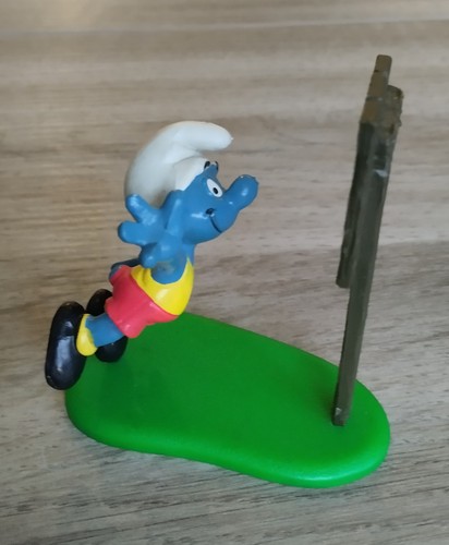 Figurine schtroumpf panier - figurine,