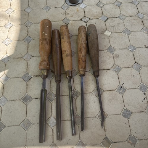 Vintage woodworking gouges inc - woodworking,