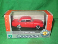 Hongwell Cararama Ford Corsair 2 door red 1/43rd scale diecast VGC boxed #1