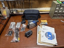 Full Bundle JVC GR-D72U Mini DV Camcorder Video Camera w/ Bag Batteries, & More