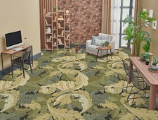 Feuilles sèches 3D 1211NA papier peint photo peinture murale papier peint photo famille DE Fay