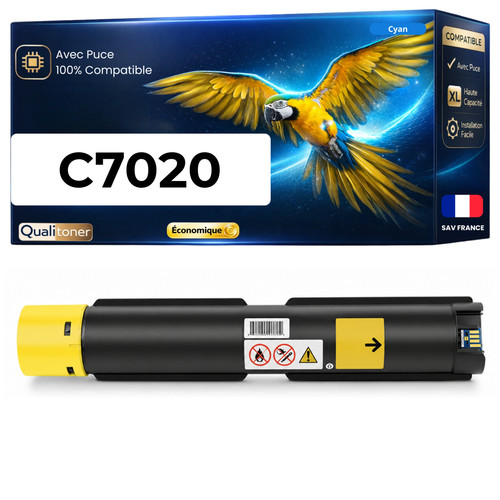C7020 toner jaune compatible - c7020,