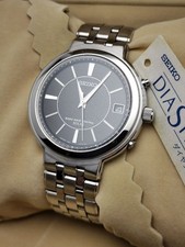 Montre solaire Seiko Dolce Radio SADZ055 verre saphir fin résistant à l'eau...