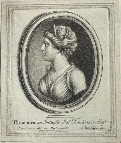 Cléopâtre sur intaille dans - cléopâtre,