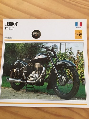 Carte moto terrot - moto, 500