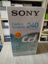 VHS Sony Pack 3 Cassette CD240
