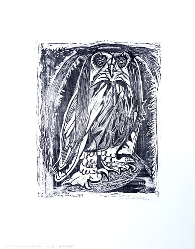 Henry waroquier hibou - henry,