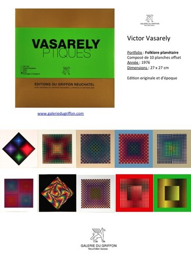 Victor vasarely tirages - vasarely,
