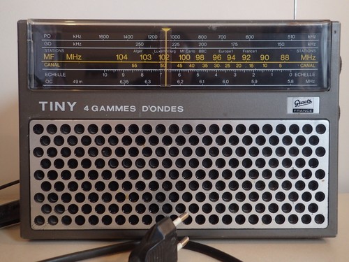 Poste radio tiny - poste,