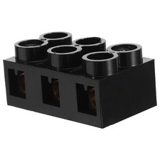  Bornier Courant Élevé Electrique Bloc De Barrière Électrique Câblage Terre