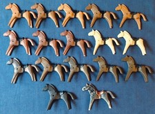 17 chevaux Playmobil vintage -