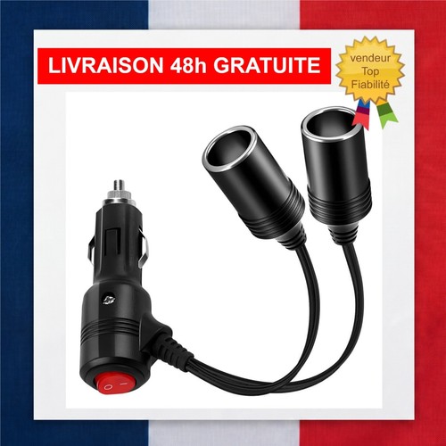 Double prise allume cigare - prise, allume-cigare
