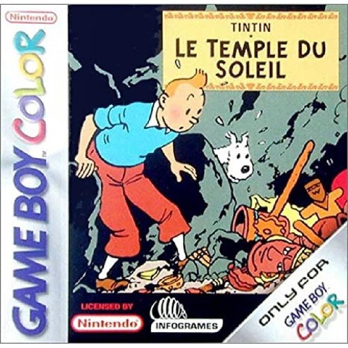 Jeu gameboy color tintin - jeu, le