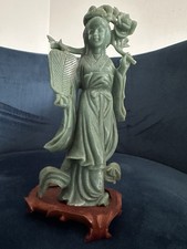Sculpture Femme Geisha Jade