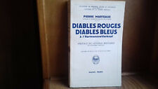 MARTEAUX P." Diables rouges, diables bleus à l'Hartmannswillerkopf " 1937(col1c)