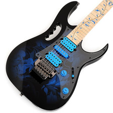 Ibanez jem77p bfp blue - ibanez, floral