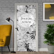 Mariage Fête Décoration - Floral - Personnalisé Texte Mariage Porte Bannière