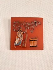 Ancien Carreau Poterie Terre