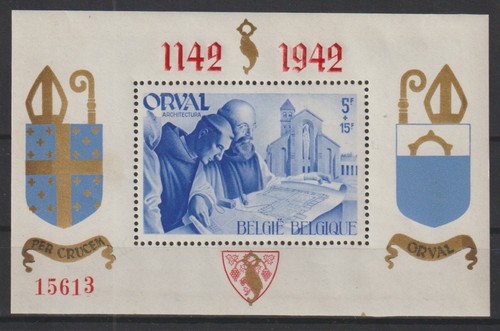 Belgium sheet 1942 cob - -,