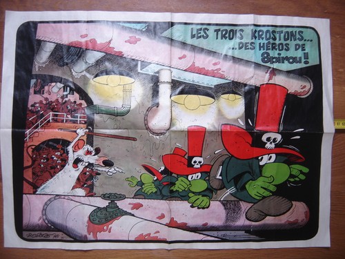 Poster spirou bentley 1954 les - bentley,