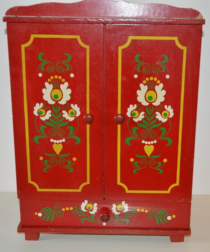 Ancien jouet armoire - , bois