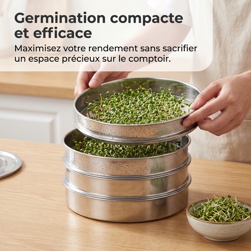 Germoir acier inoxydable - en,