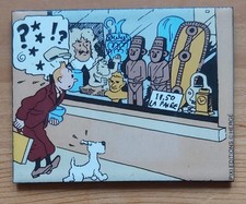 HERGE - PLAQUES EMAILLEE TINTIN - PIXI - 1993 Excellent Etat. Sans le sachet