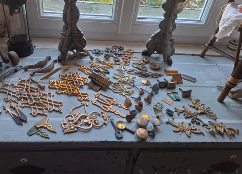 Lot anciens elements - d'anciens,