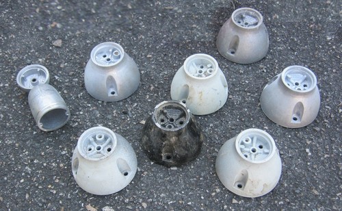 Lot bases piéces lampe - x,